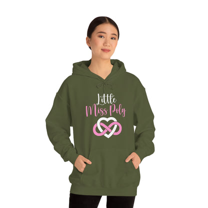 Little Miss Poly Unisex Heavy Blend™ Hooded Sweatshirt