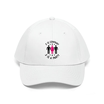 2 is Company Unisex Twill Hat