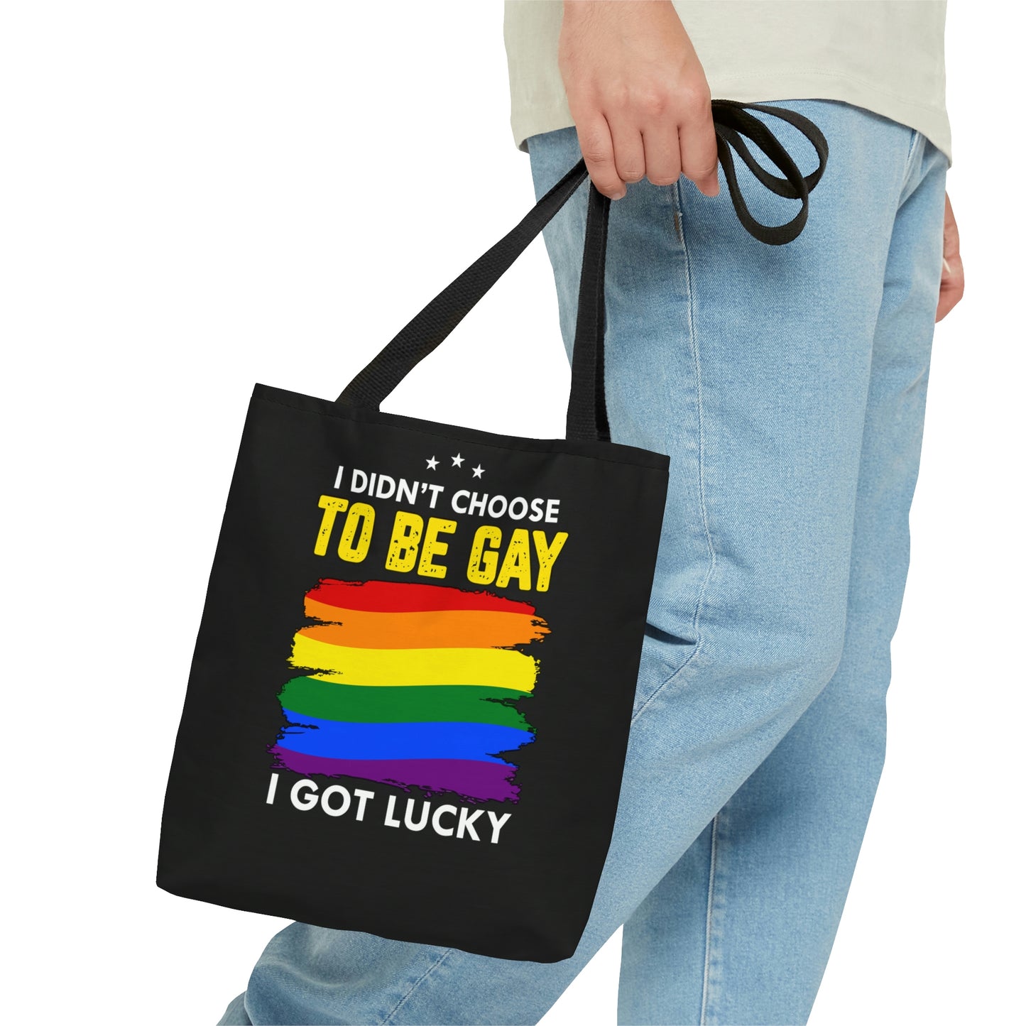 To Be Gay Tote Bag (AOP)