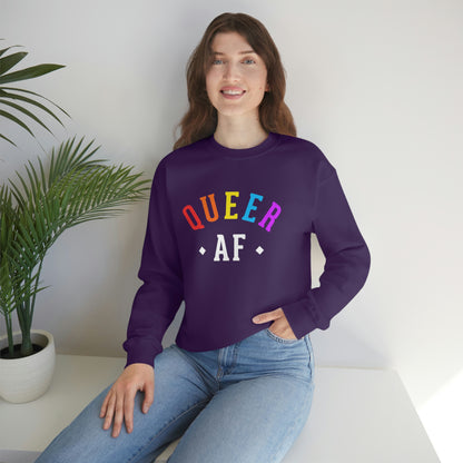 Queer AF Unisex Sweatshirt