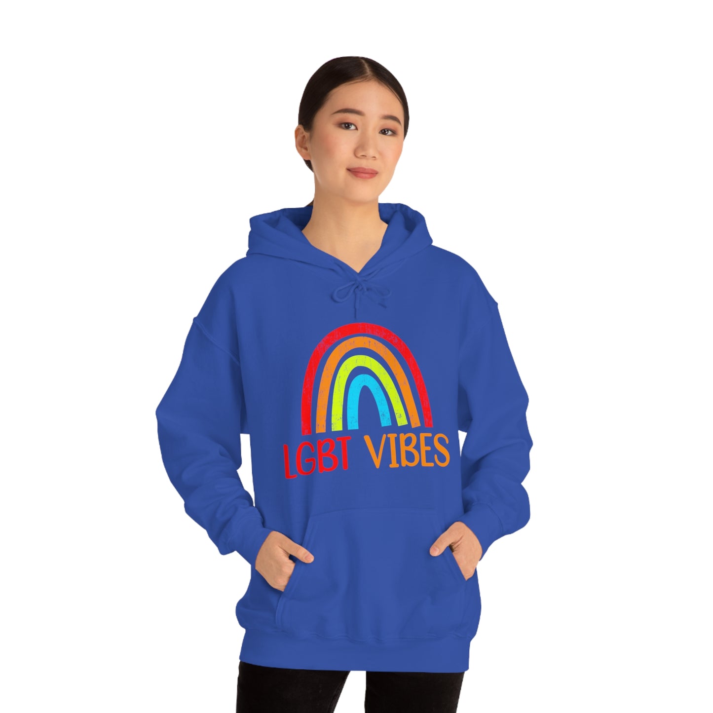 LGBT Vibes Unisex Heavy Blend™ Hooded Sweatshirt