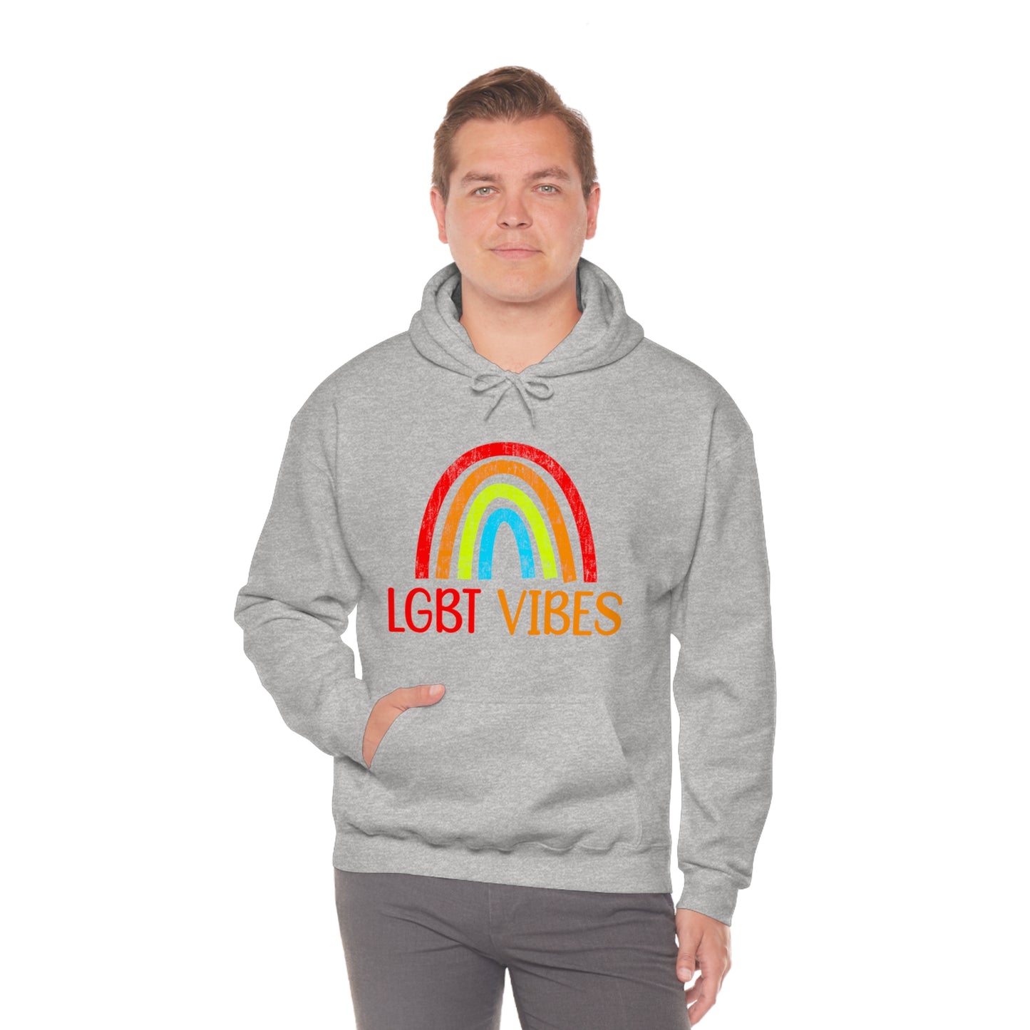 LGBT Vibes Unisex Heavy Blend™ Hooded Sweatshirt