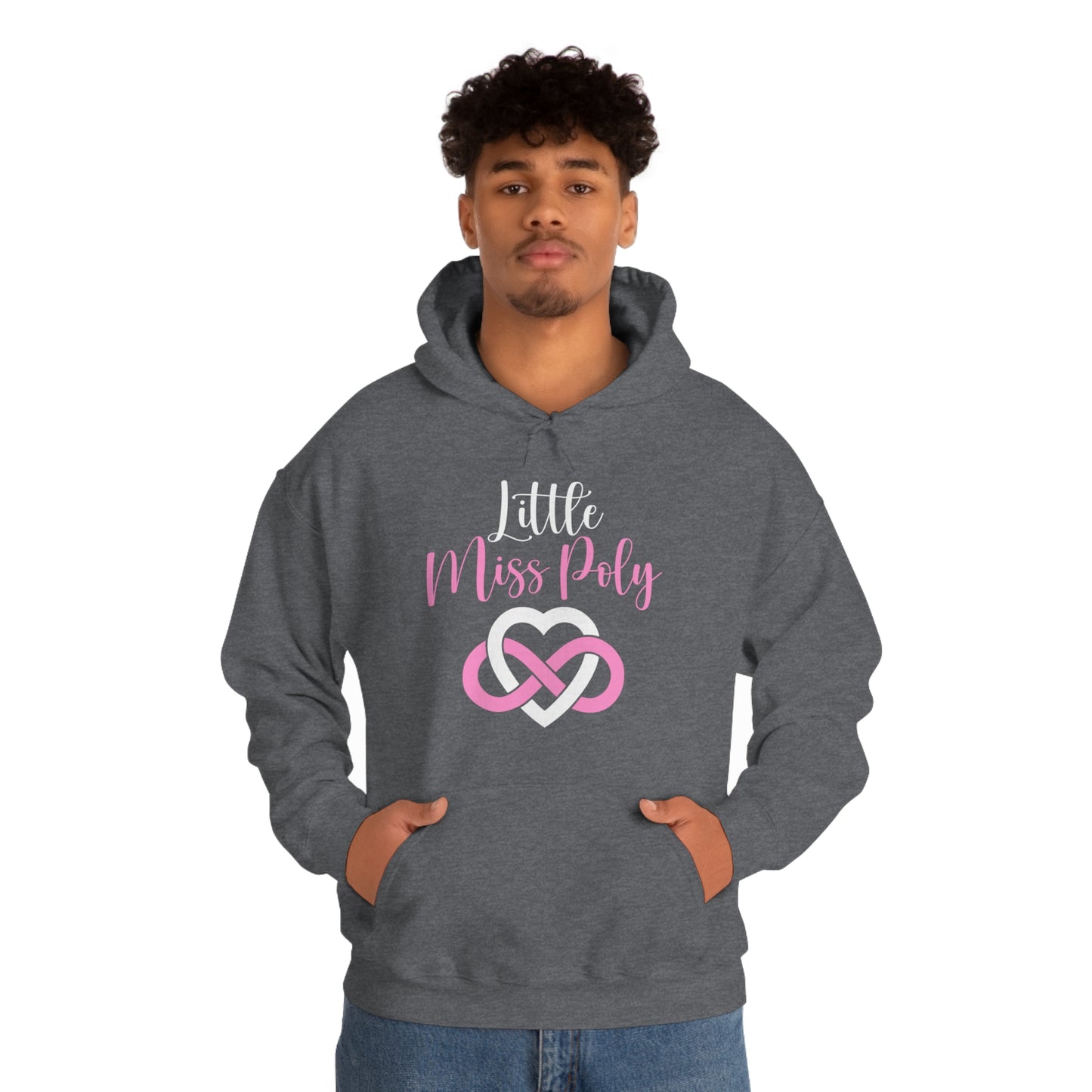 Little Miss Poly Unisex Heavy Blend™ Hooded Sweatshirt