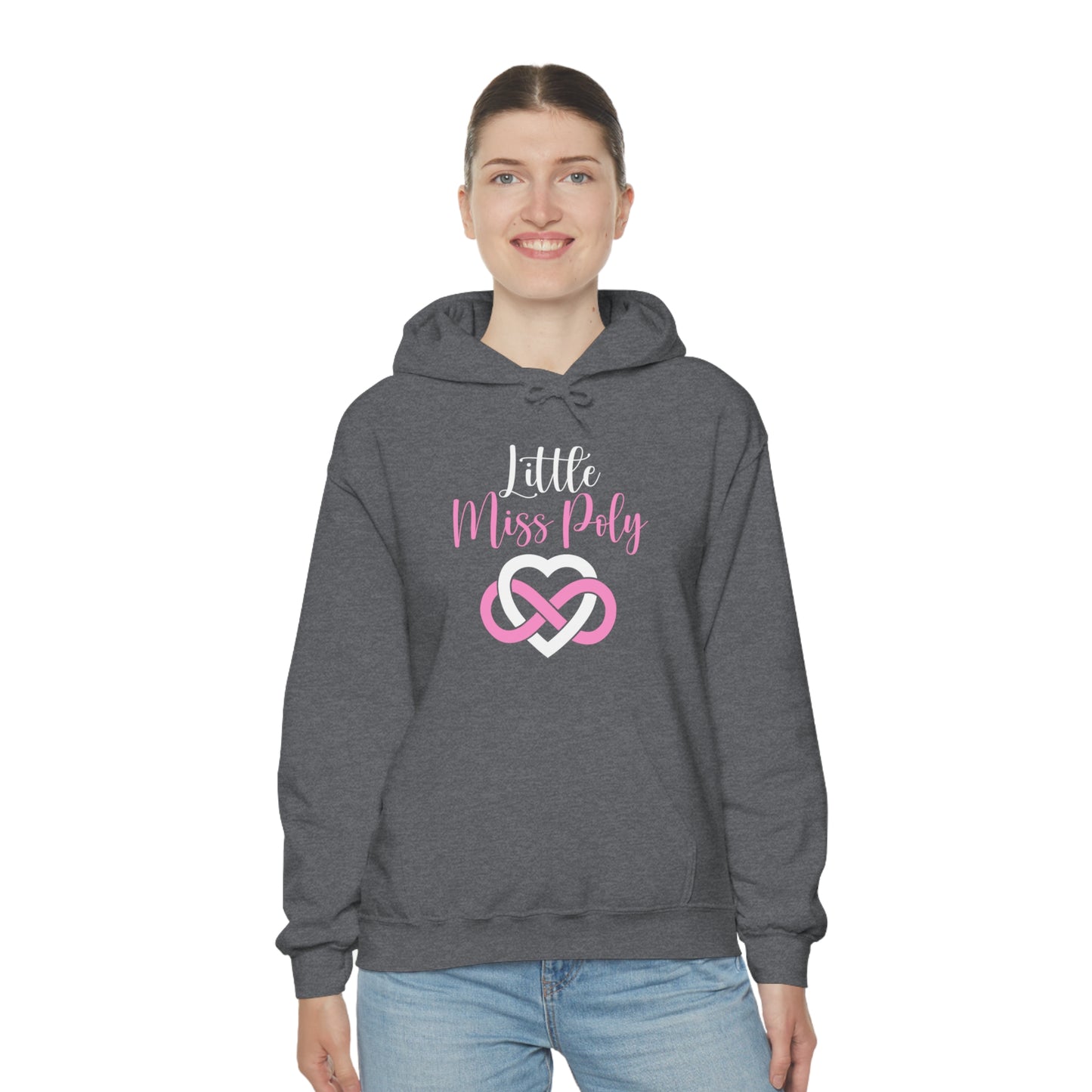 Little Miss Poly Unisex Heavy Blend™ Hooded Sweatshirt