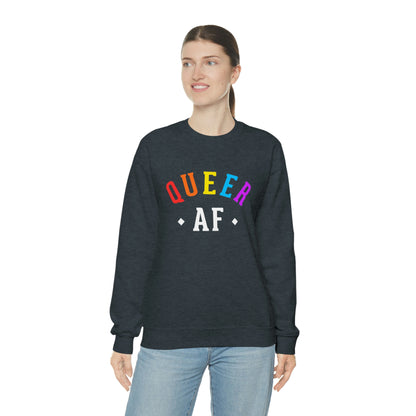 Queer AF Unisex Sweatshirt