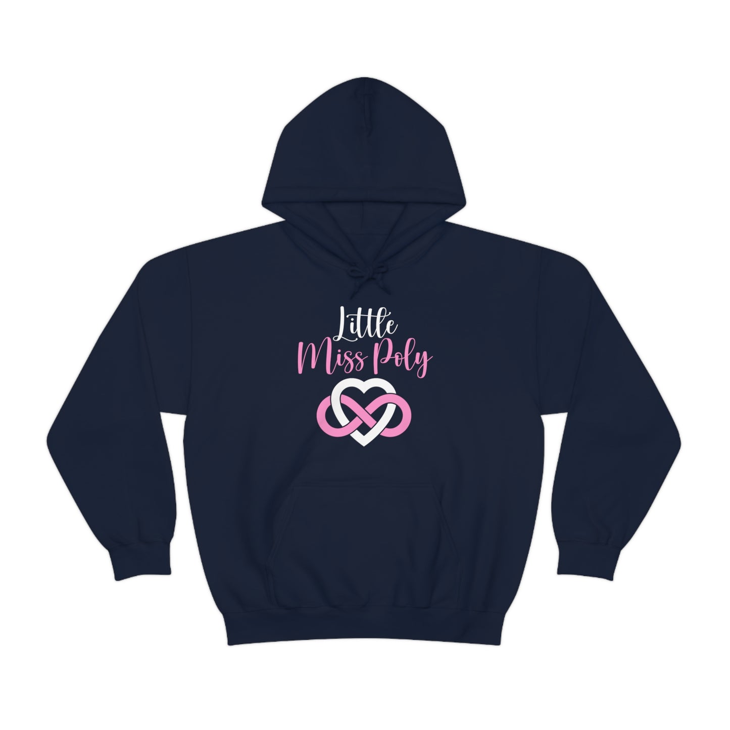 Little Miss Poly Unisex Heavy Blend™ Hooded Sweatshirt