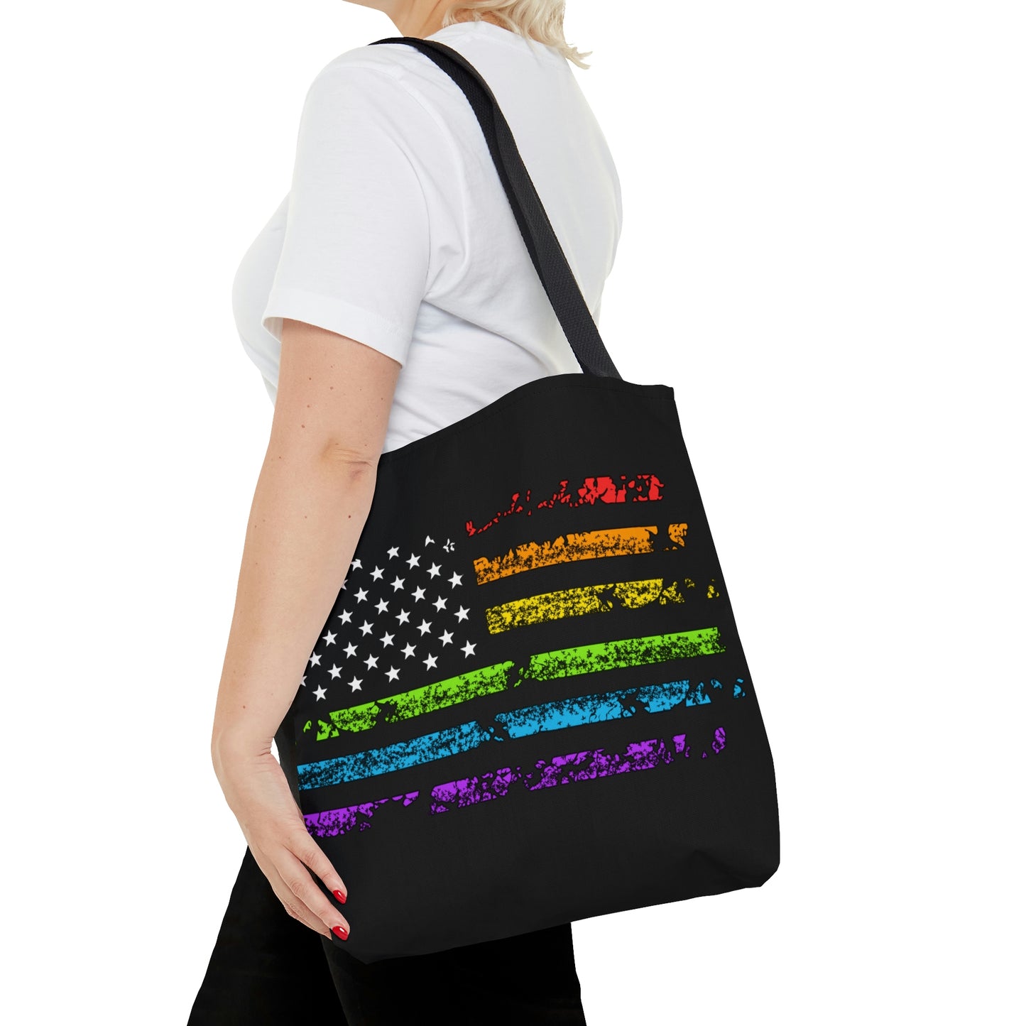 LGBT Flag Tote Bag (AOP)