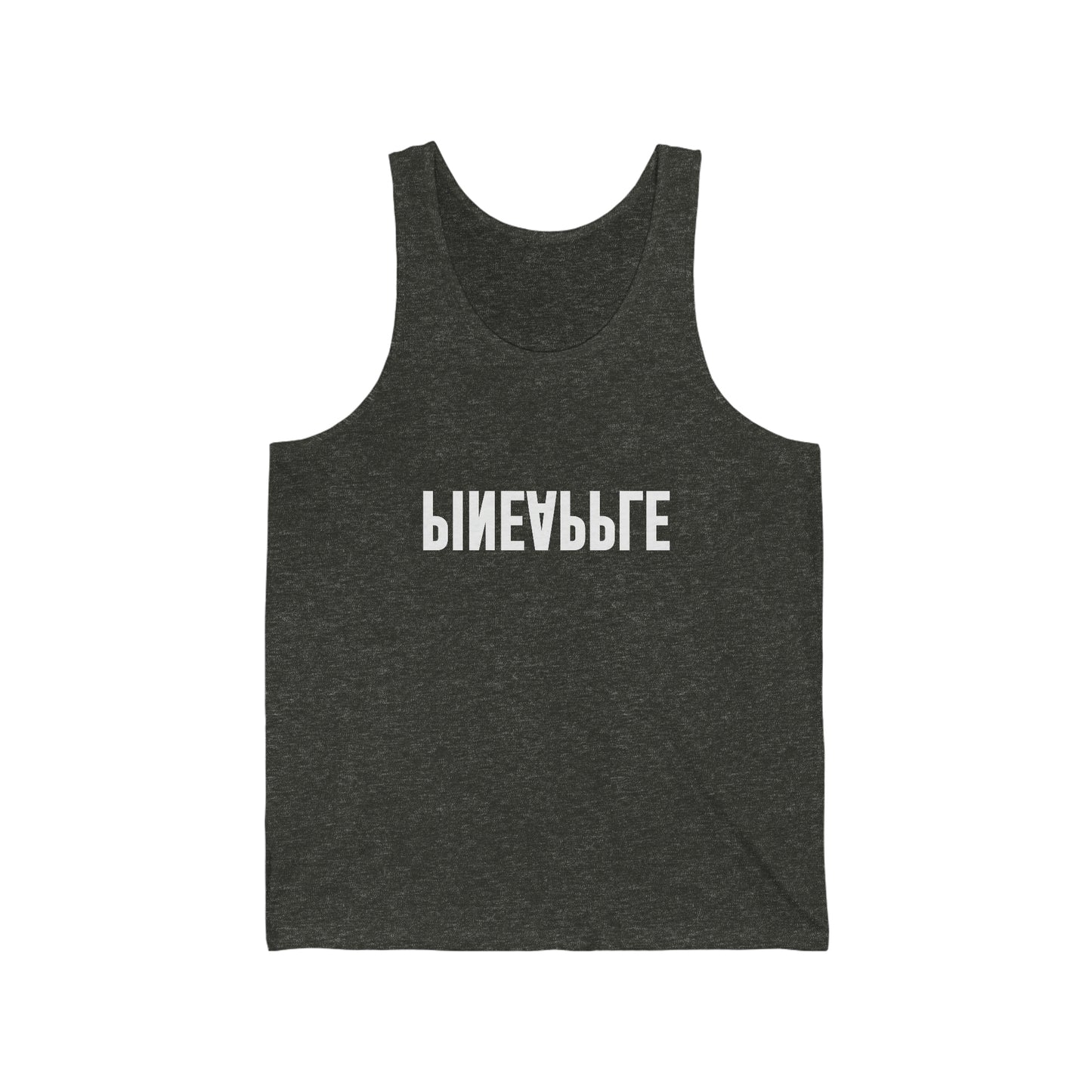 Pineapple Upside Down Unisex Jersey Tank