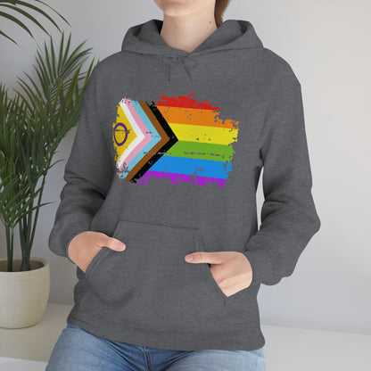 LGBT Pride Flag Unisex Heavy Blend™ Hooded Sweatshirt