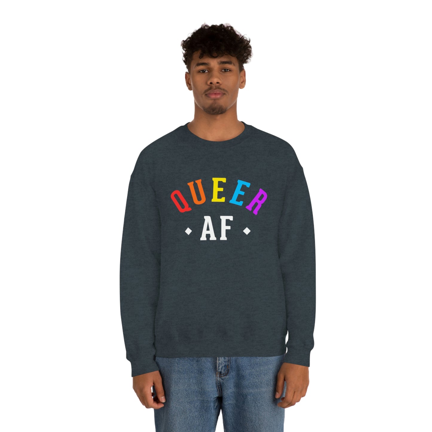 Queer AF Unisex Sweatshirt