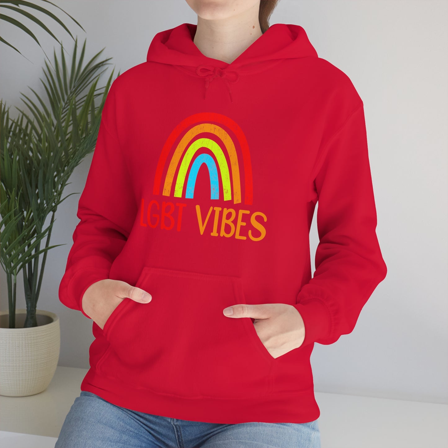 LGBT Vibes Unisex Heavy Blend™ Hooded Sweatshirt