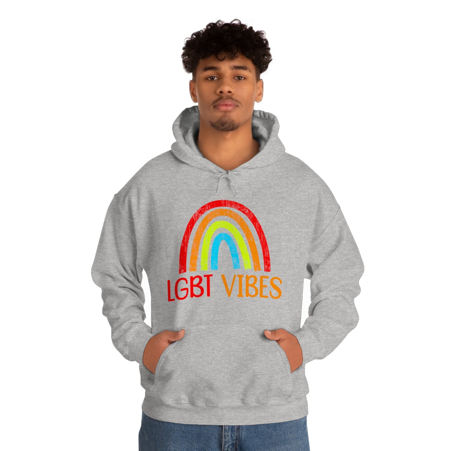 LGBT Vibes Unisex Heavy Blend™ Hooded Sweatshirt