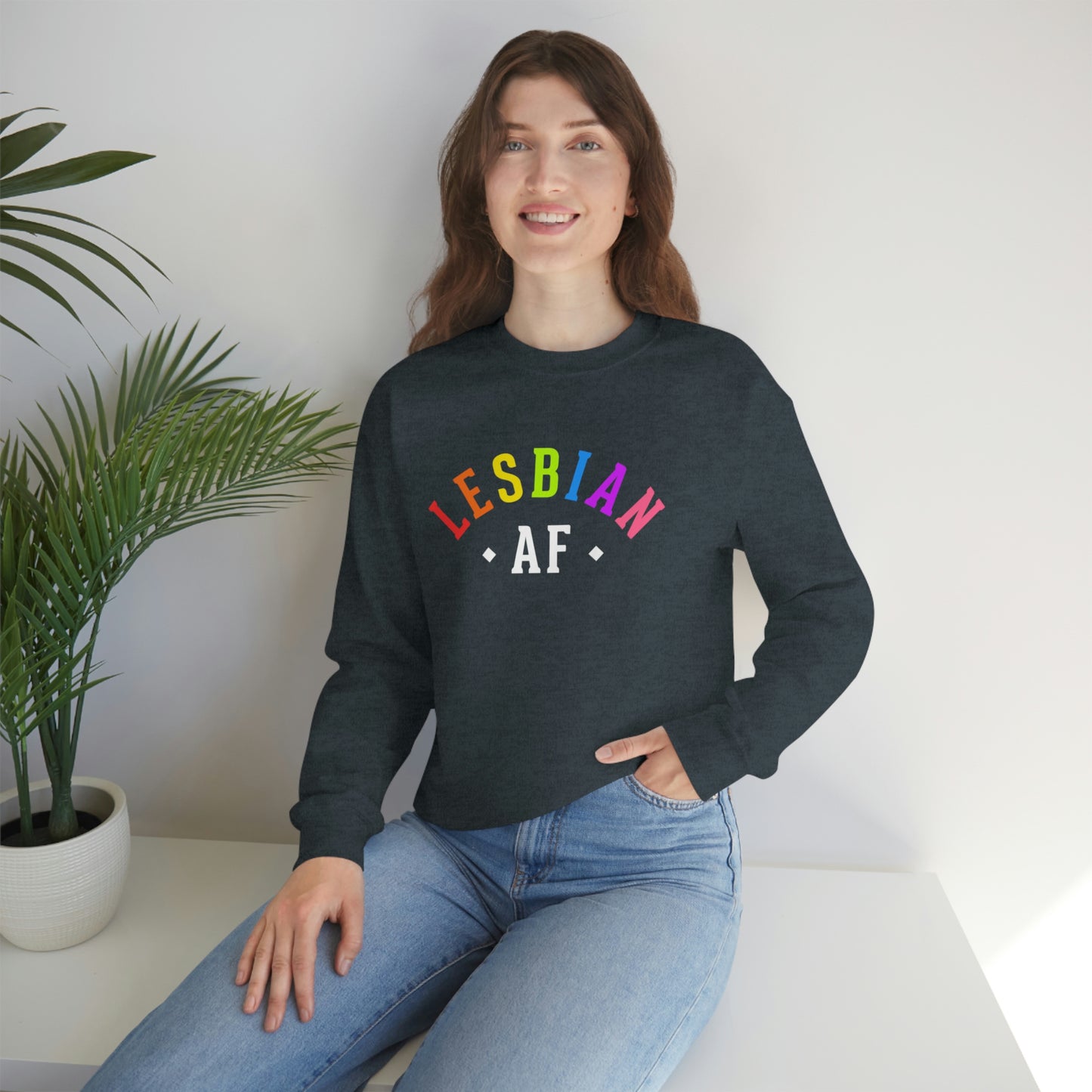 Lesbian AF Unisex Sweatshirt