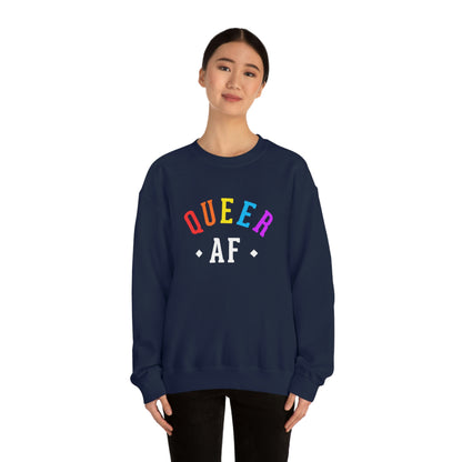 Queer AF Unisex Sweatshirt