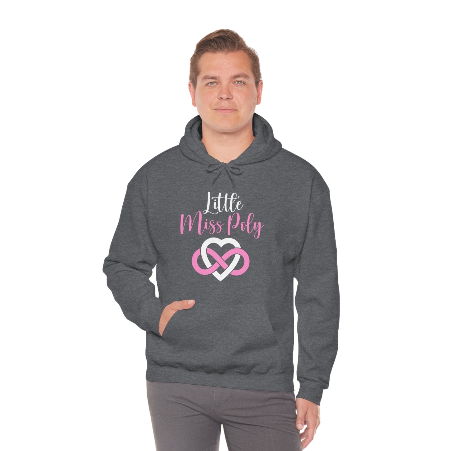 Little Miss Poly Unisex Heavy Blend™ Hooded Sweatshirt