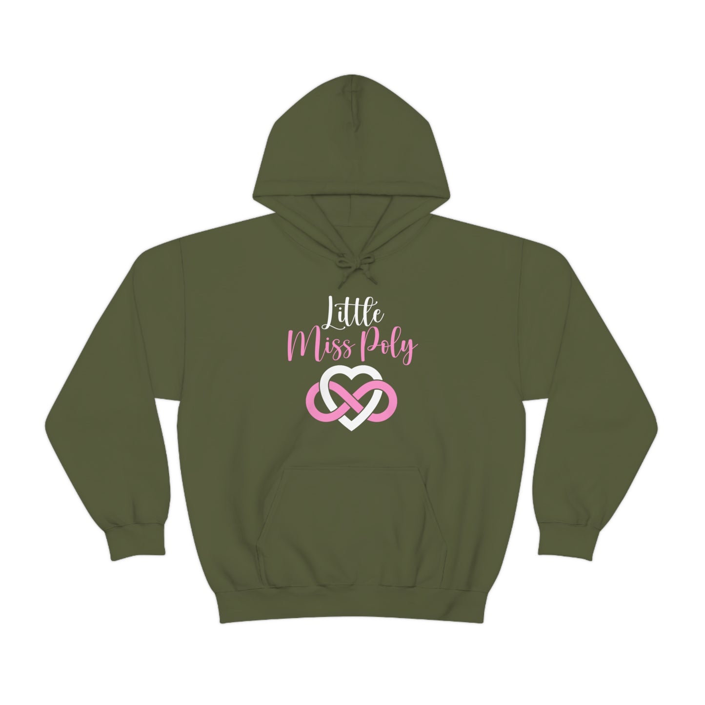 Little Miss Poly Unisex Heavy Blend™ Hooded Sweatshirt