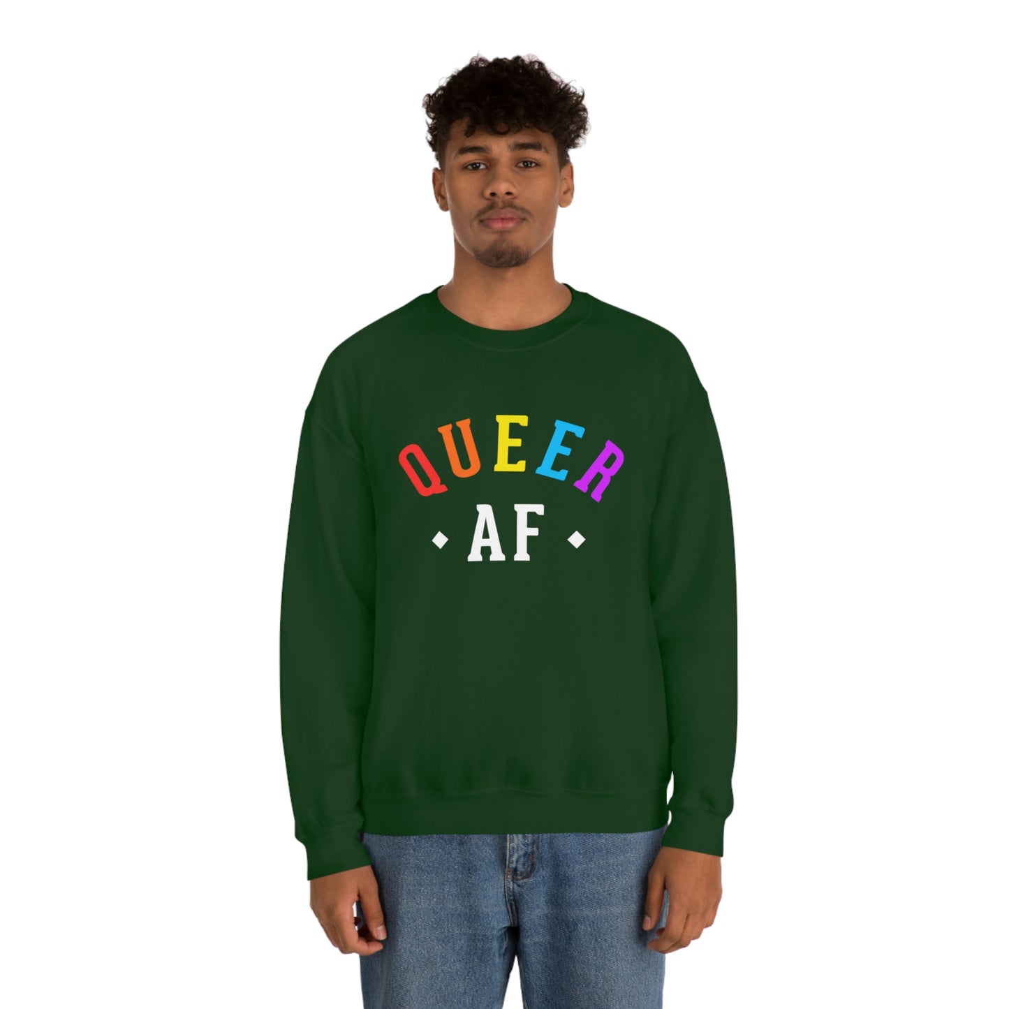 Queer AF Unisex Sweatshirt