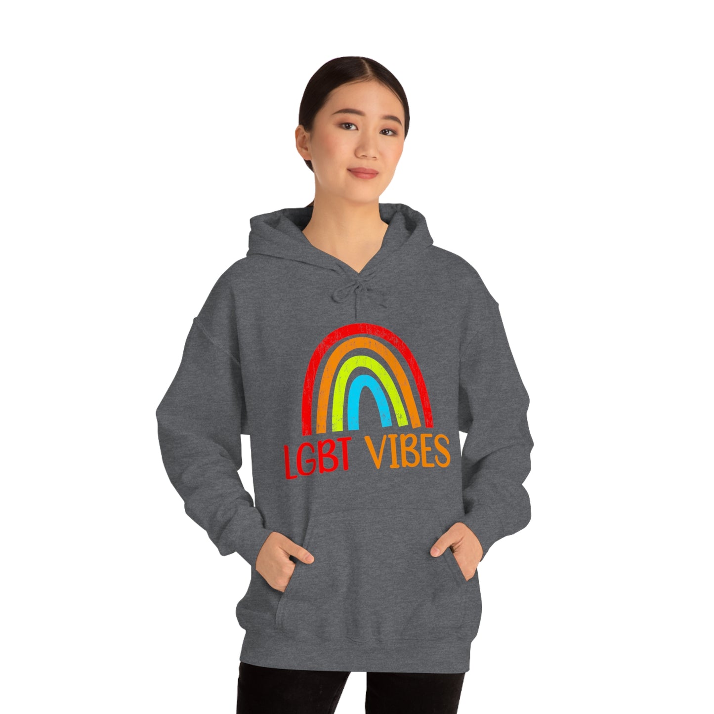 LGBT Vibes Unisex Heavy Blend™ Hooded Sweatshirt