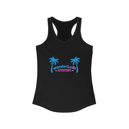 wanderLuSt ADVENTURES Women's Ideal Racerback Tank for fitness gym & every day wear