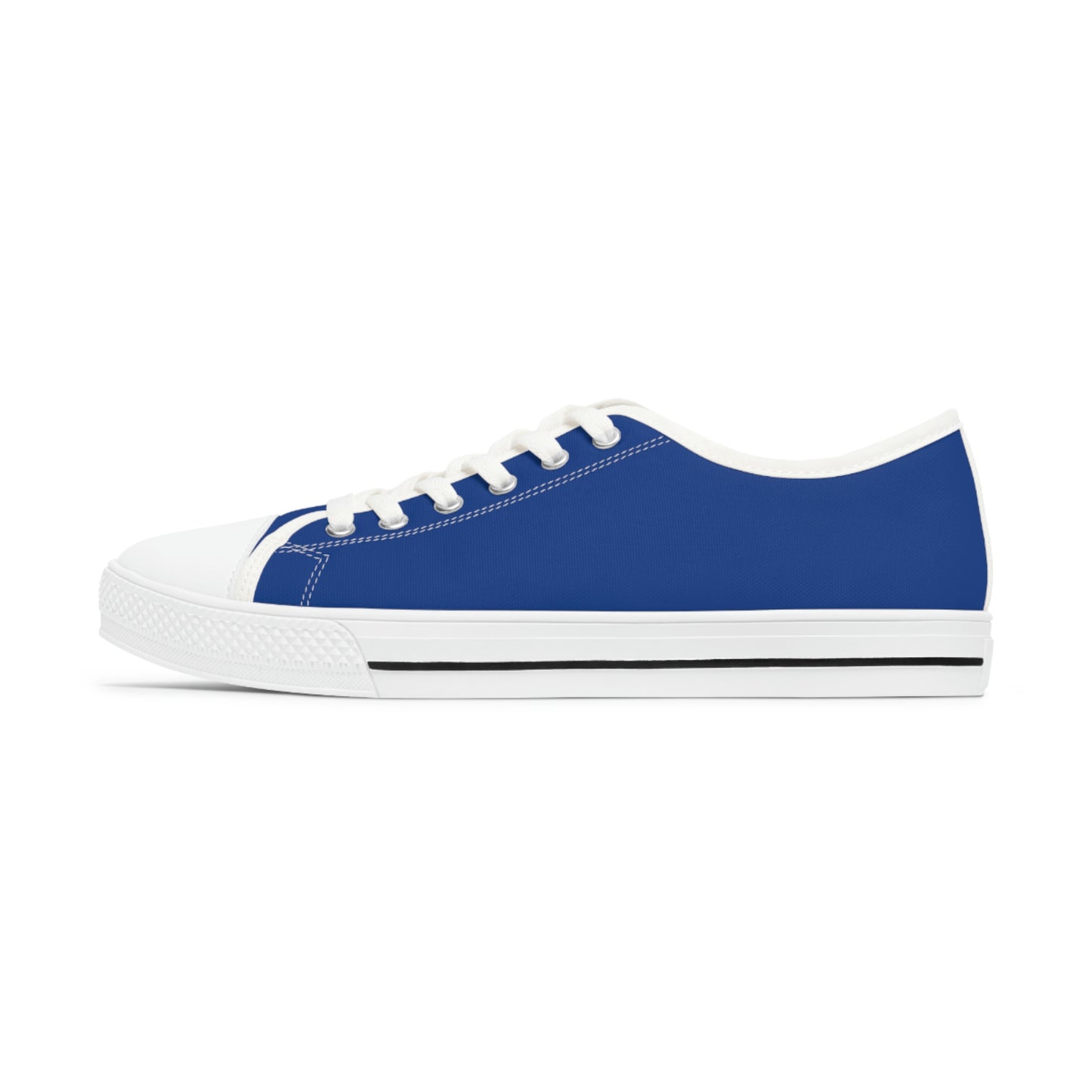 wanderLuSt ADVENTURES Blue Women's Low Top Sneakers