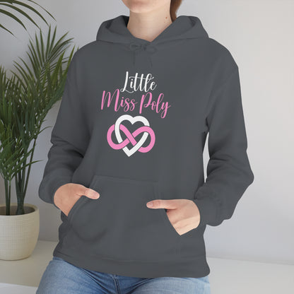 Little Miss Poly Unisex Heavy Blend™ Hooded Sweatshirt