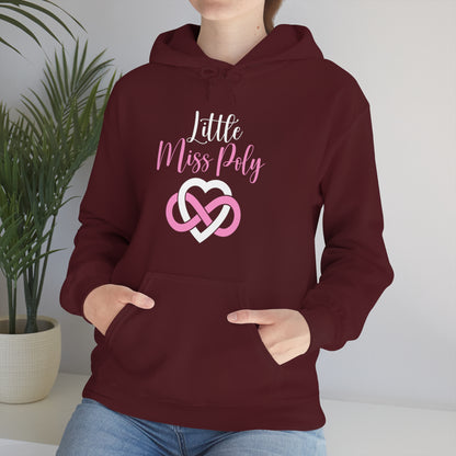 Little Miss Poly Unisex Heavy Blend™ Hooded Sweatshirt