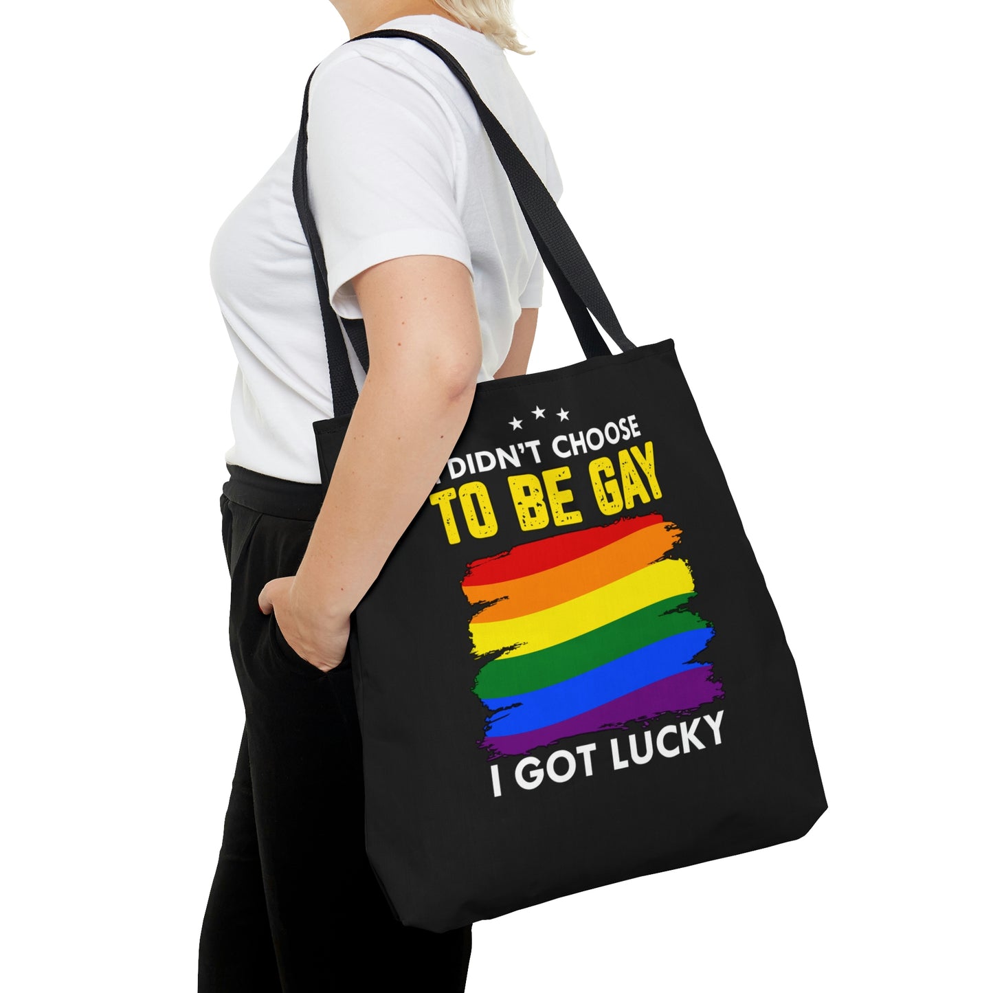 To Be Gay Tote Bag (AOP)