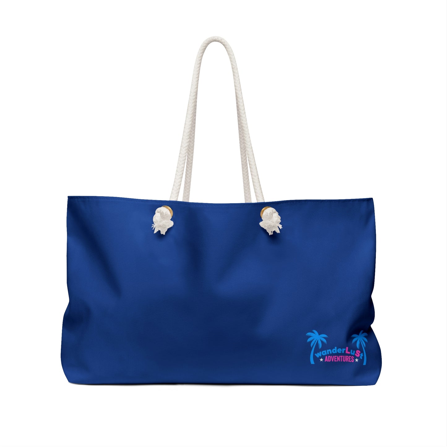wanderLuSt ADVENTURES Royal Small Logo Weekender Lifestyle Beach Travel Bag