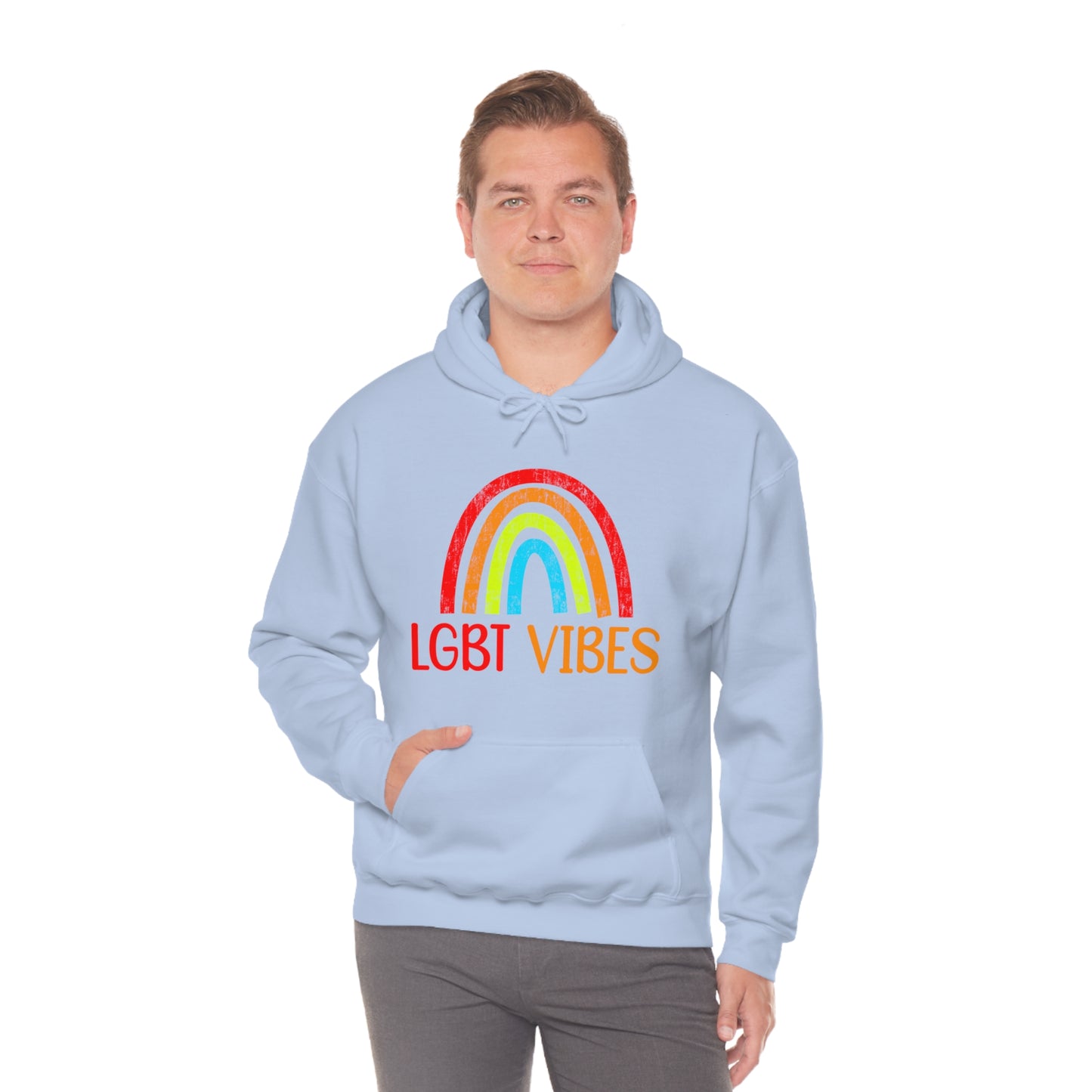 LGBT Vibes Unisex Heavy Blend™ Hooded Sweatshirt