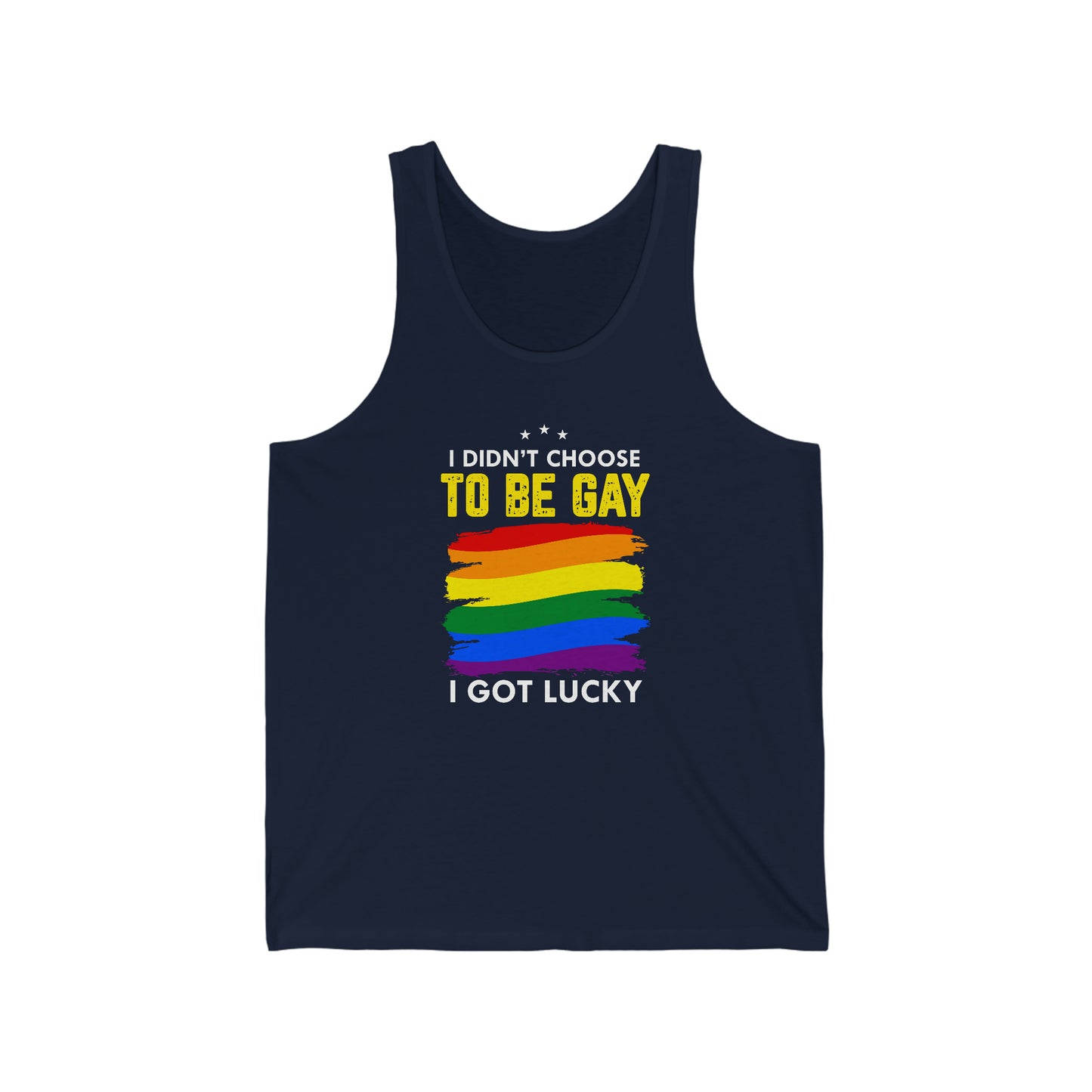 To Be Gay Unisex Jersey Tank