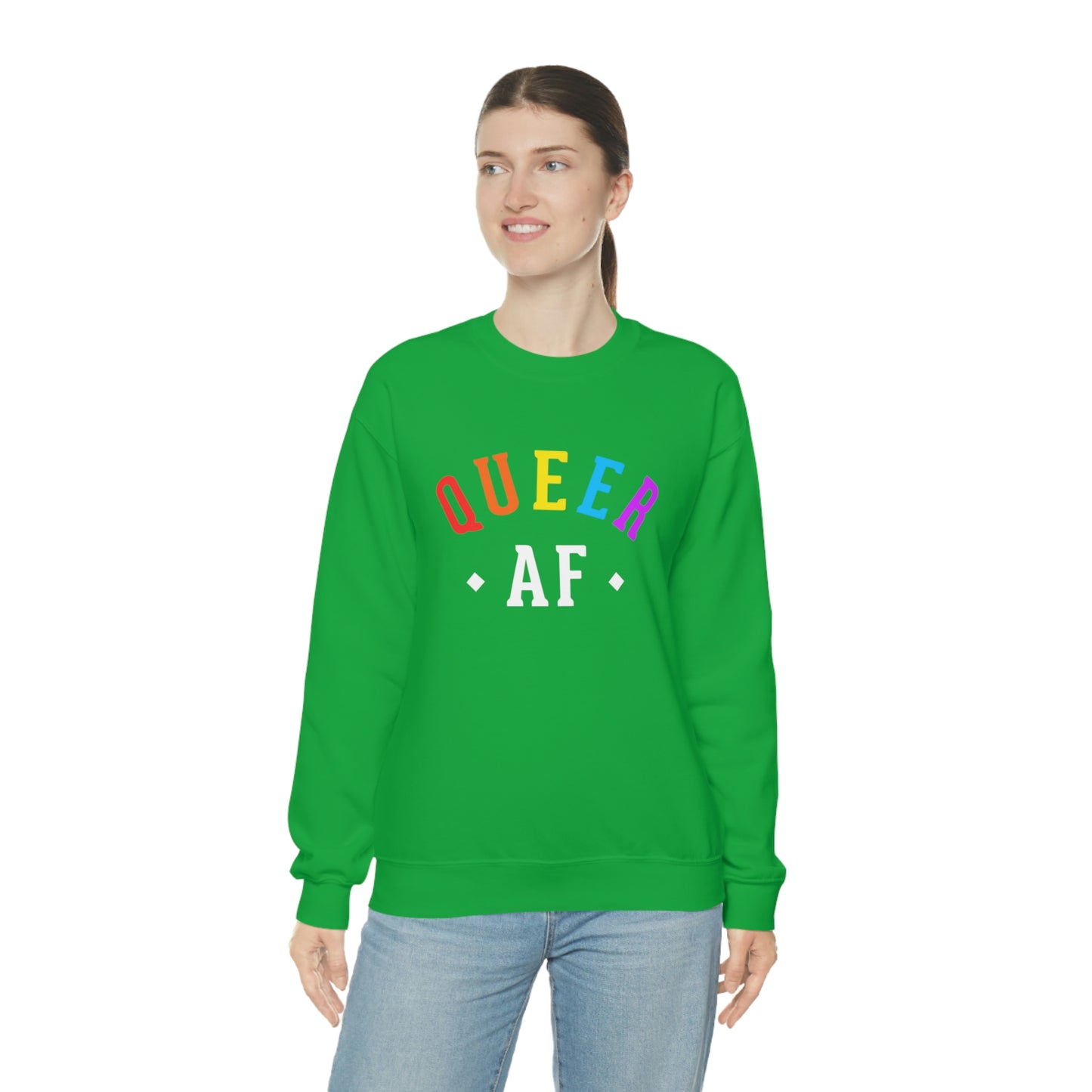 Queer AF Unisex Sweatshirt