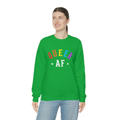 Queer AF Unisex Sweatshirt