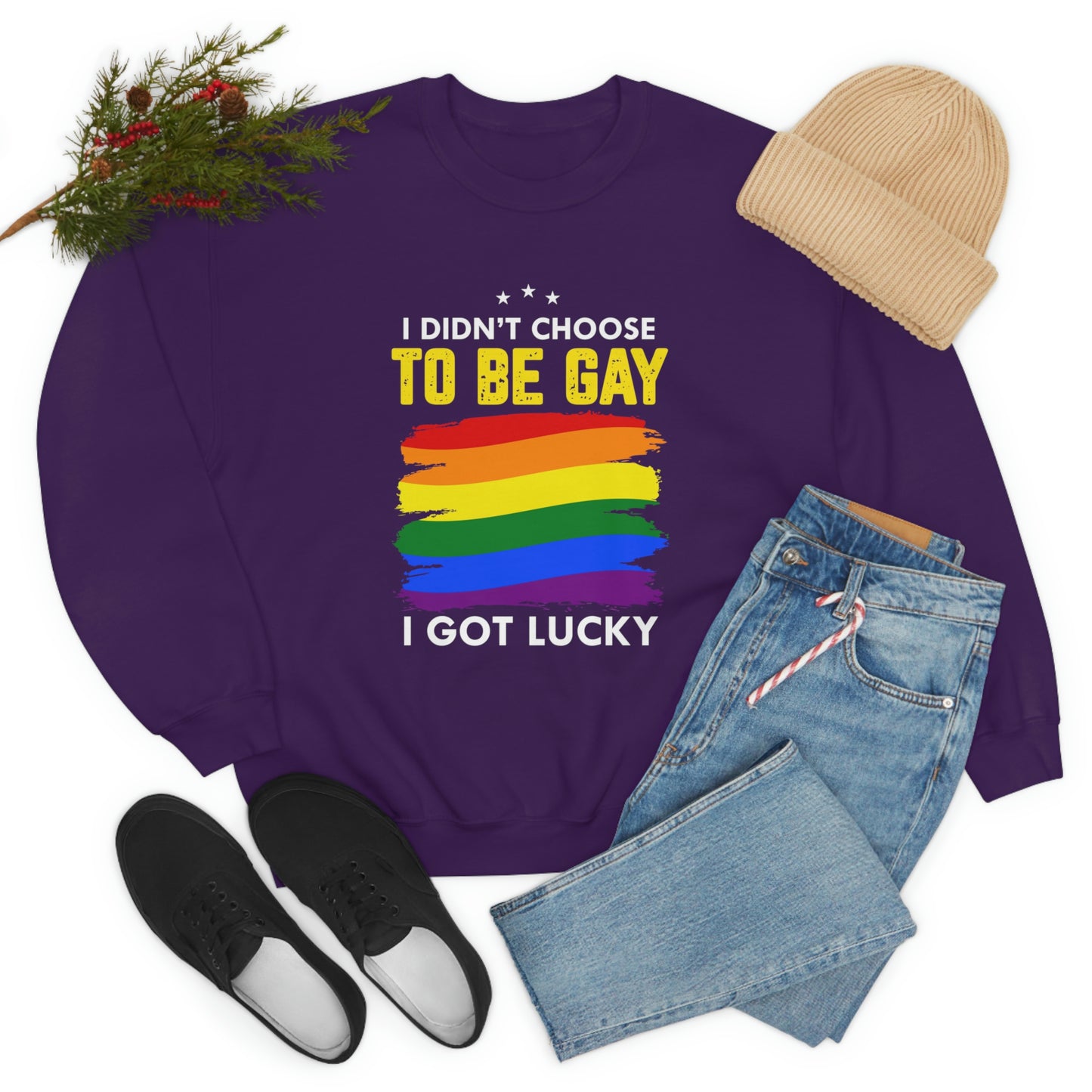 To Be Gay Unisex Heavy Blend™ Crewneck Sweatshirt