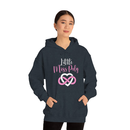 Little Miss Poly Unisex Heavy Blend™ Hooded Sweatshirt