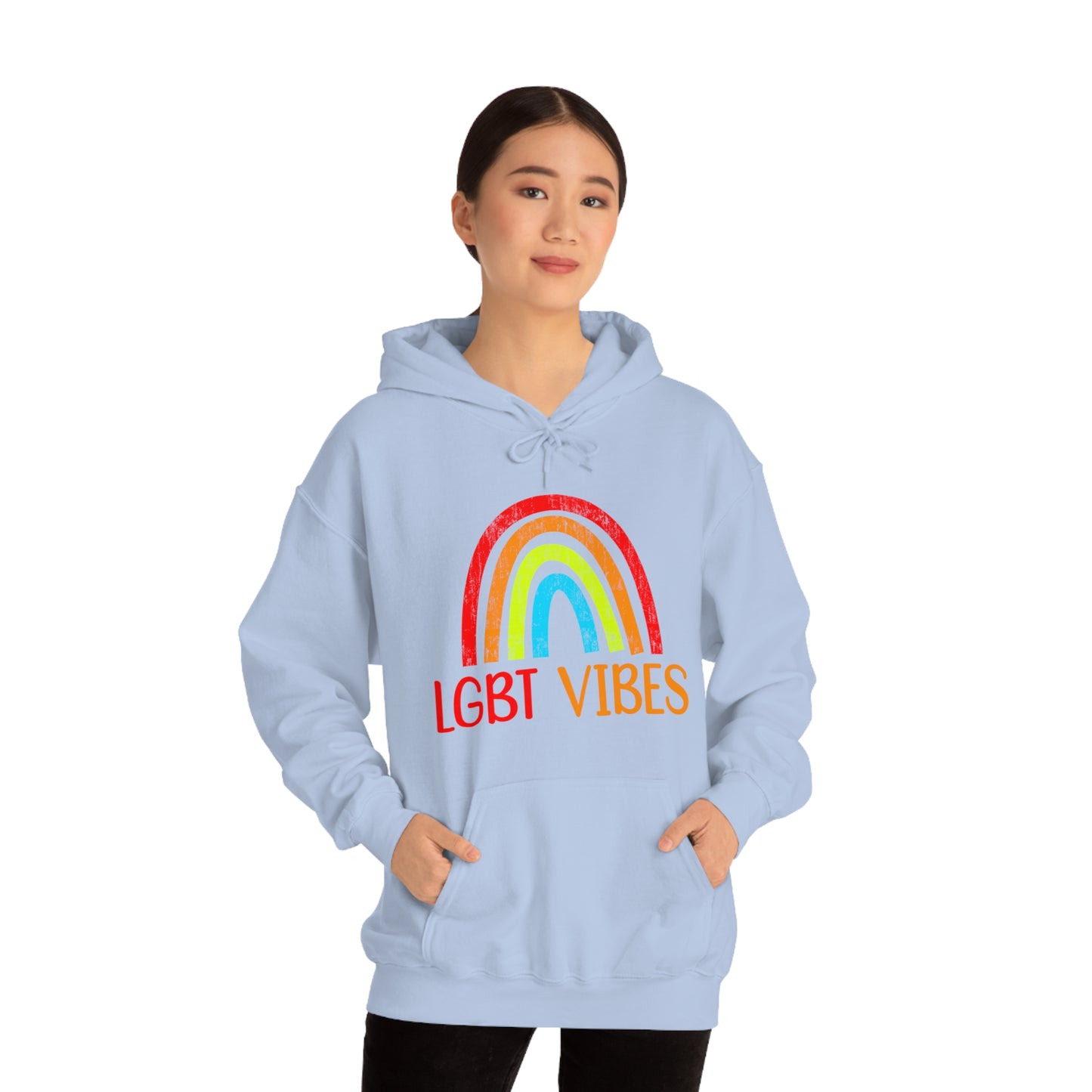 LGBT Vibes Unisex Heavy Blend™ Hooded Sweatshirt