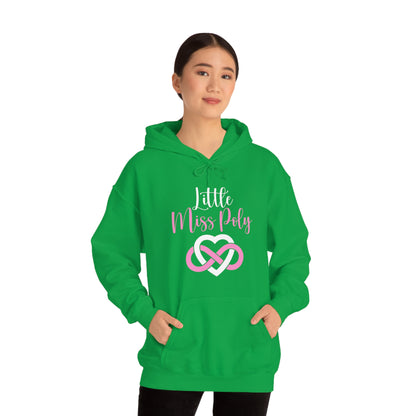 Little Miss Poly Unisex Heavy Blend™ Hooded Sweatshirt