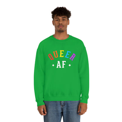 Queer AF Unisex Sweatshirt