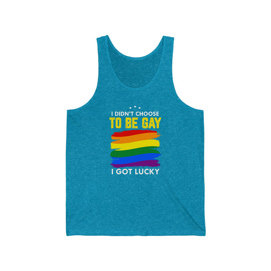 To Be Gay Unisex Jersey Tank