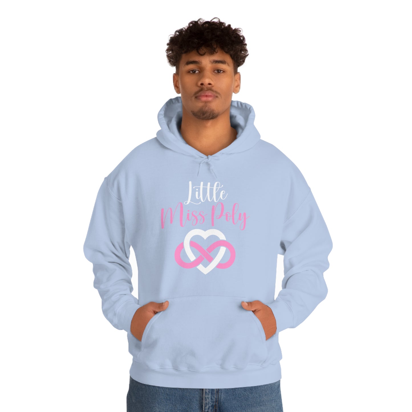 Little Miss Poly Unisex Heavy Blend™ Hooded Sweatshirt