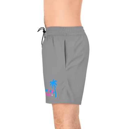 wanderLuSt ADVENTURES Men's Mid-Length Swim Shorts (AOP)
