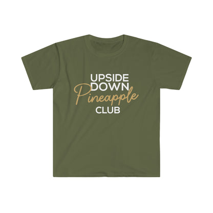 Upside Down Pineapple Club Unisex Softstyle T-Shirt