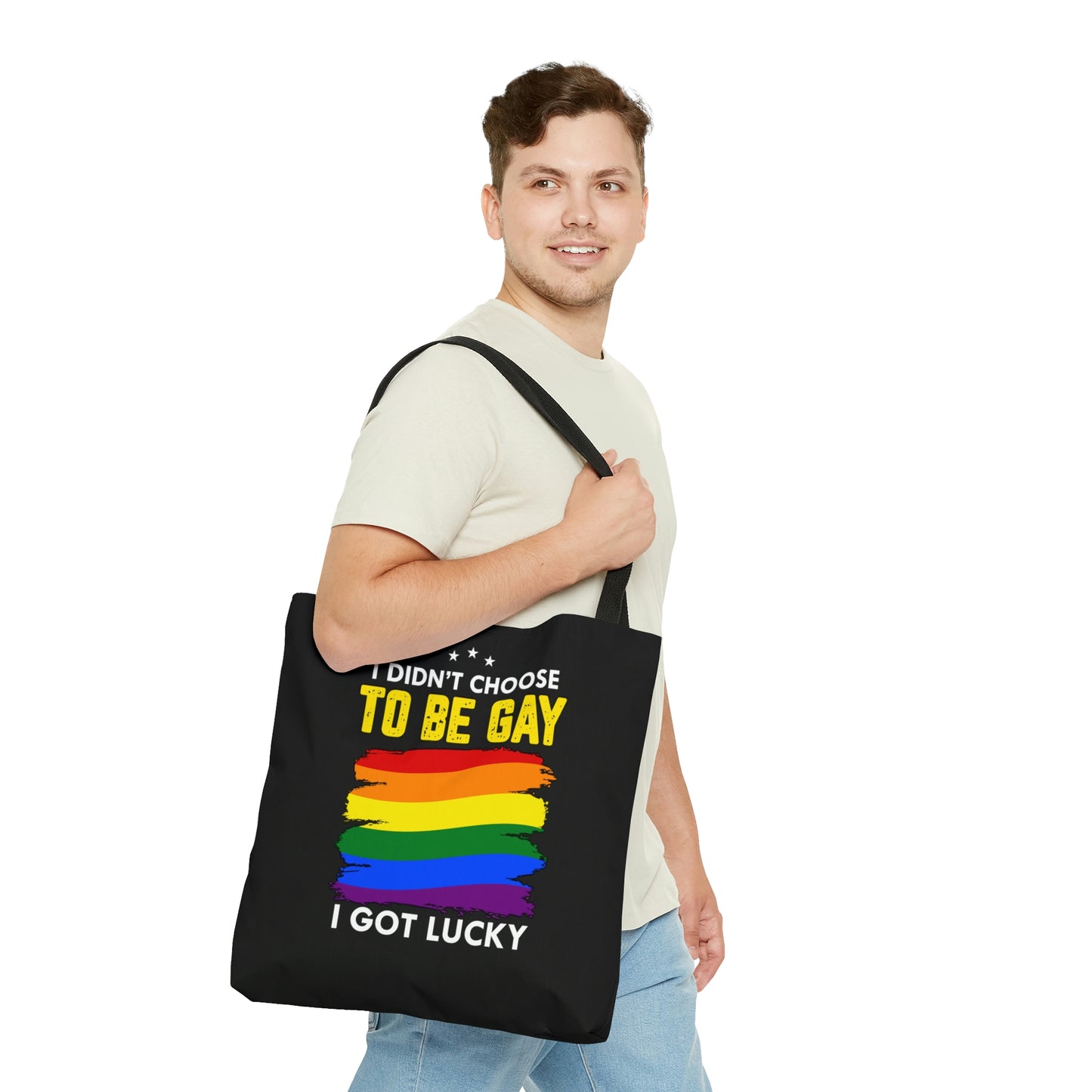 To Be Gay Tote Bag (AOP)