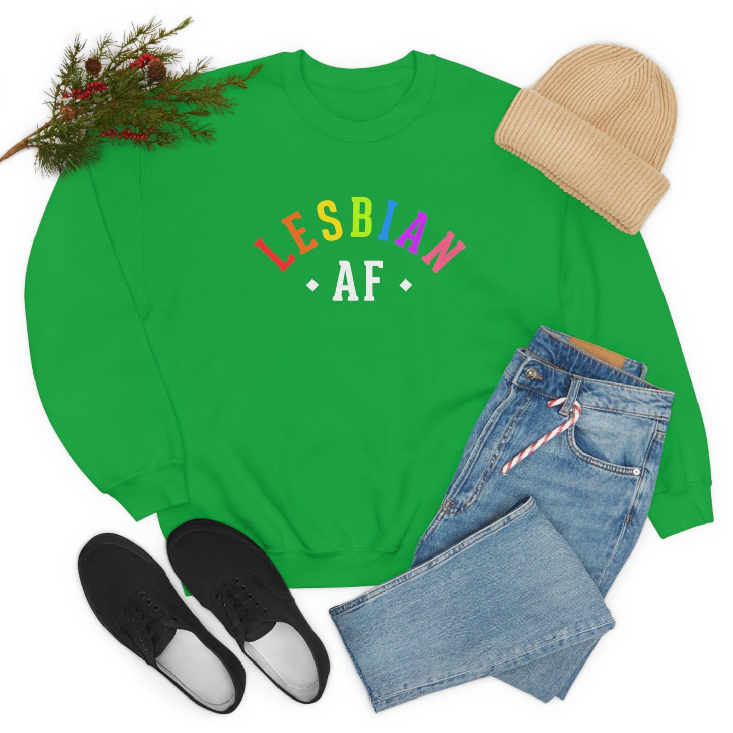 Lesbian AF Unisex Sweatshirt