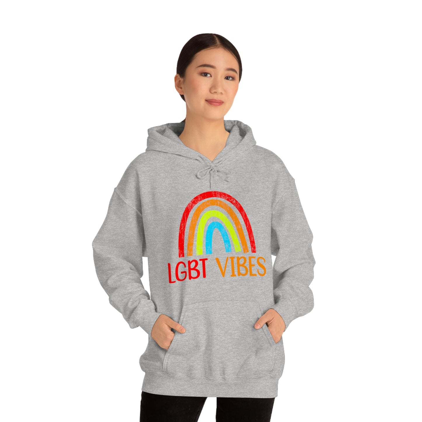 LGBT Vibes Unisex Heavy Blend™ Hooded Sweatshirt