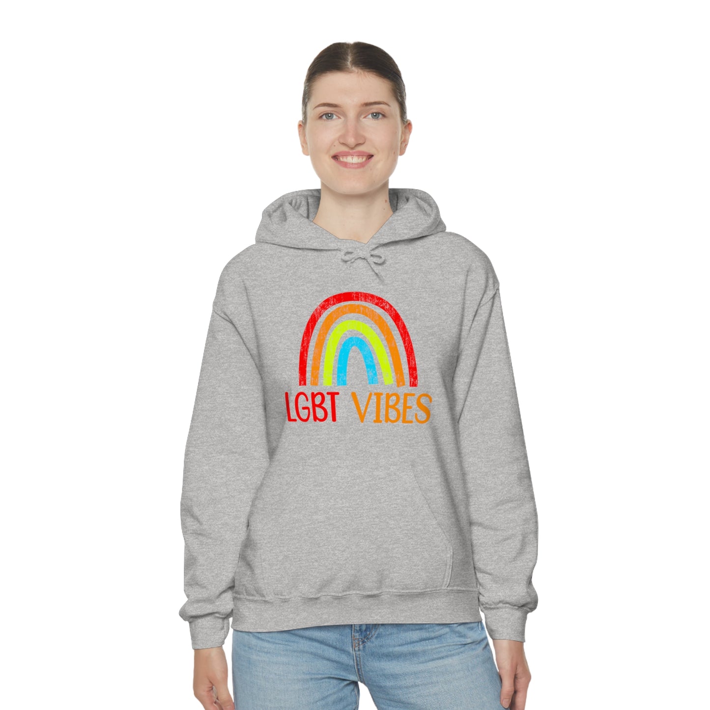 LGBT Vibes Unisex Heavy Blend™ Hooded Sweatshirt