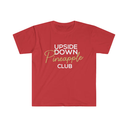 Upside Down Pineapple Club Unisex Softstyle T-Shirt