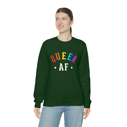 Queer AF Unisex Sweatshirt