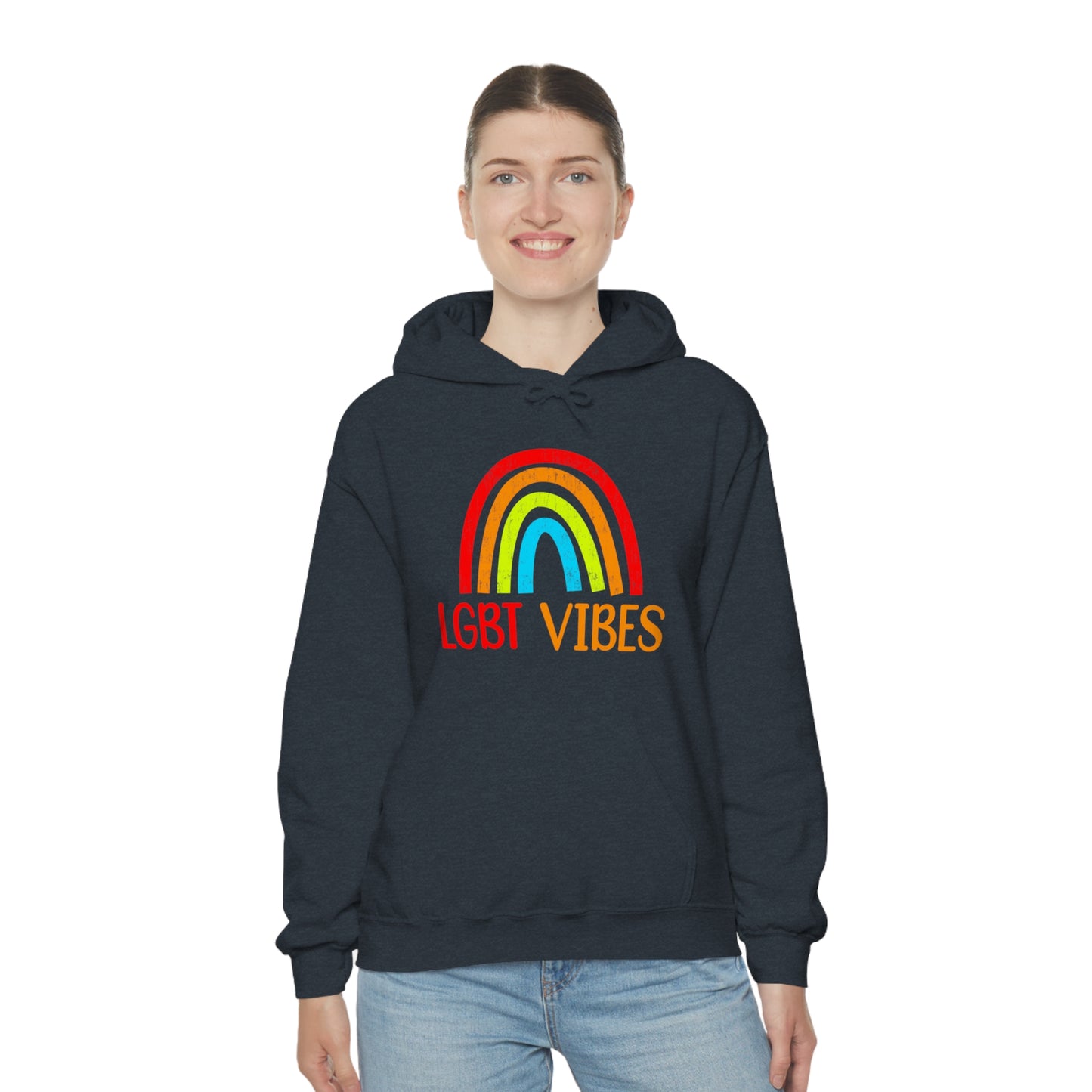 LGBT Vibes Unisex Heavy Blend™ Hooded Sweatshirt