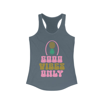 Good Vibes Only Tank for fitness gym & every day wear