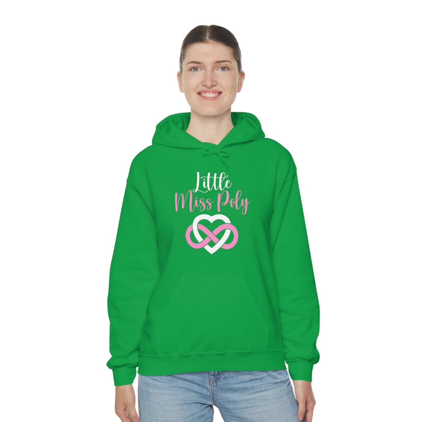 Little Miss Poly Unisex Heavy Blend™ Hooded Sweatshirt